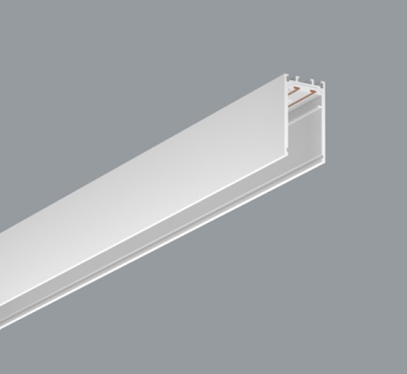 1m paviršinis magnetinės sistemos bėgelis SPECTRA LIGHTING INSIGHT, baltas