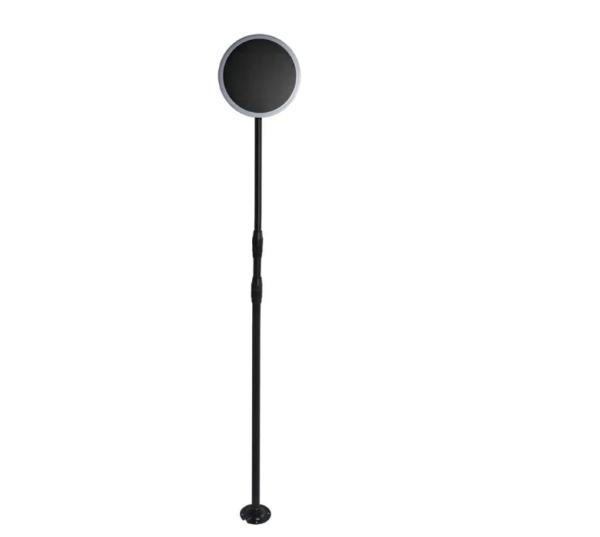 8W LED įsmeigiamas/pastatomas lauko šviestuvas, juodas, 4000K, su saulės baterija