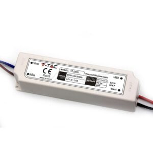 60W Maitinimo šaltinis V-TAC, 12V, 5A, plastikiniu korpusu, IP67