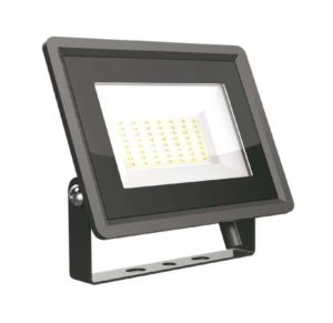 50W LED prožektorius, juodas, 6500K