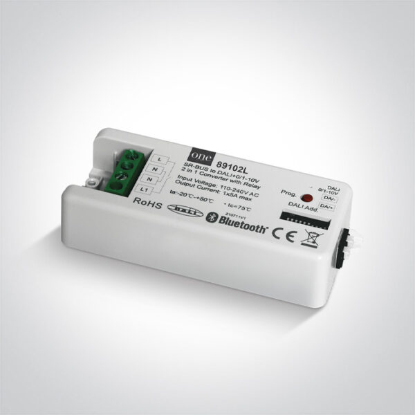 1 kanalo RF + BLUETOOTH/DALI/1-10V LED valdiklis