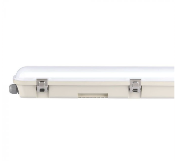 48W LED T8 šviestuvas, 150cm, baltas, 6400K, su judesio davikliu - Image 2
