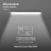 48W LED T8 šviestuvas, 150cm, baltas, 4000K, su judesio davikliu - Image 3