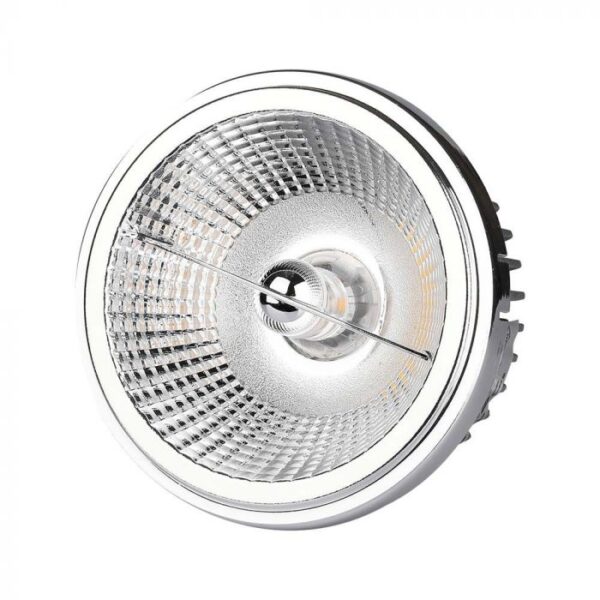 20W LED lemputė, AR111, 6400K, keičiamas reflektorius 40°/20°
