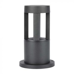 10W LED pastatomas lauko šviestuvas, juodas, 3000K, IP65