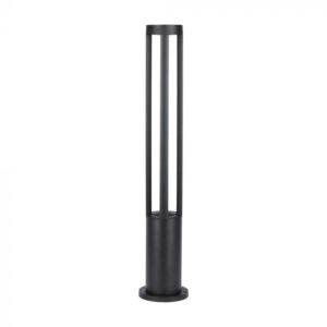 10W LED pastatomas lauko šviestuvas, juodas, 6400K, IP65