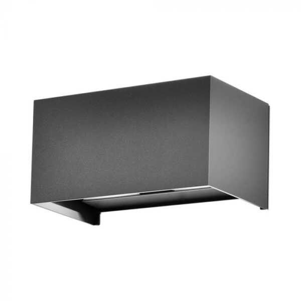 24W LED sieninis lauko šviestuvas, pilkas, 3000K, IP65