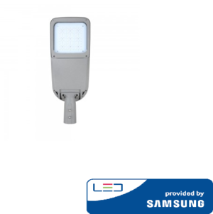 200W gatvės šviestuvas V-TAC, 2 klasė, 4000K (natūraliai balta), SAMSUNG LED chip