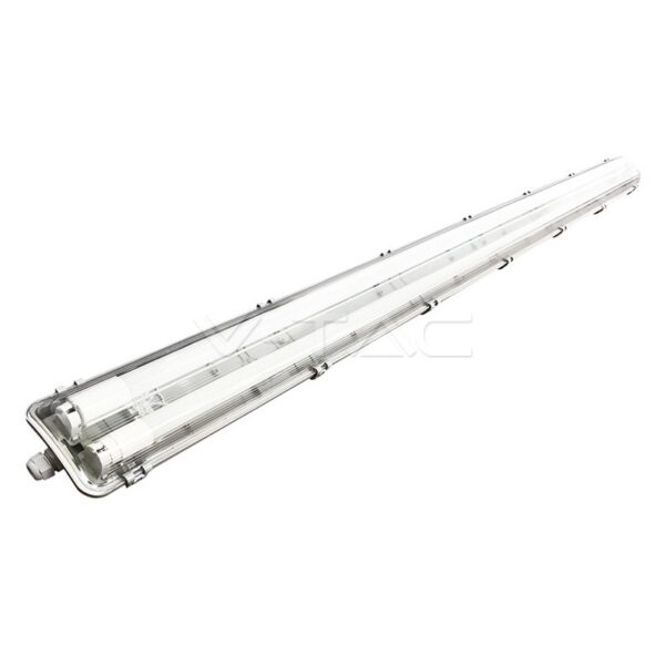 2x22W LED šviestuvas V-TAC 150cm, atsparus vandeniui, 4000K (natūraliai balta)
