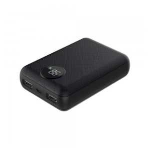 Išorinė baterija (power bank) V-TAC, juodas, 10000mAh