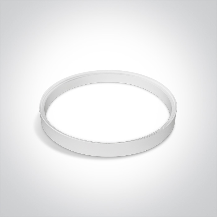 Baltas žiedas, 050302/W, skirtas įleidžiamam šviestuvui (LED23706, LED23707)