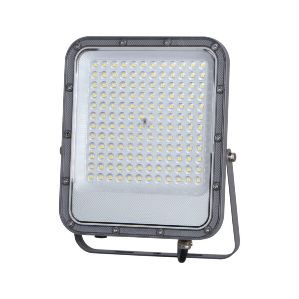 100W LED prožektorius TIMBO, pilkas, 4000K