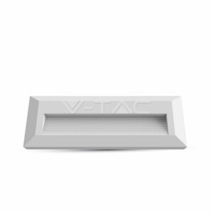 3W LED stačiakampio formos šviestuvas, baltas, IP65, 3000K
