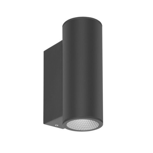 10W LED sieninis fasado šviestuvas LENTA 3K, juodas, 3000K