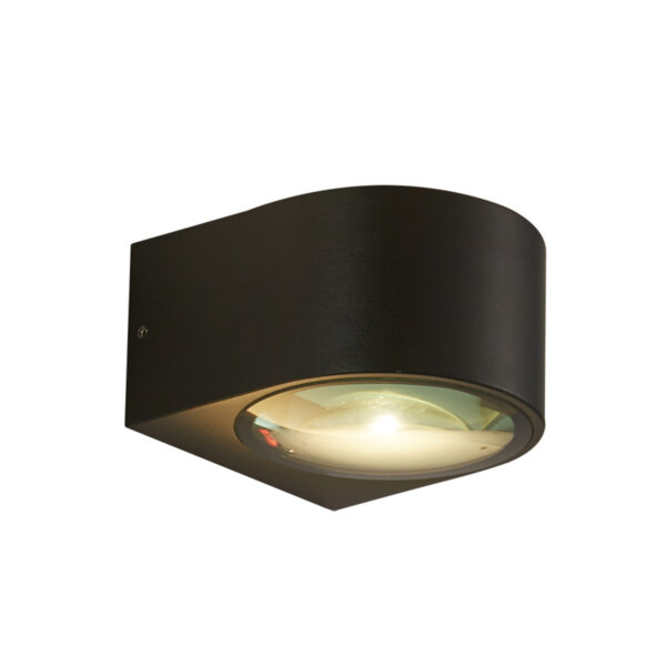 10W LED sieninis fasado šviestuvas PESARO 3K, juodas, 3000K - Image 2
