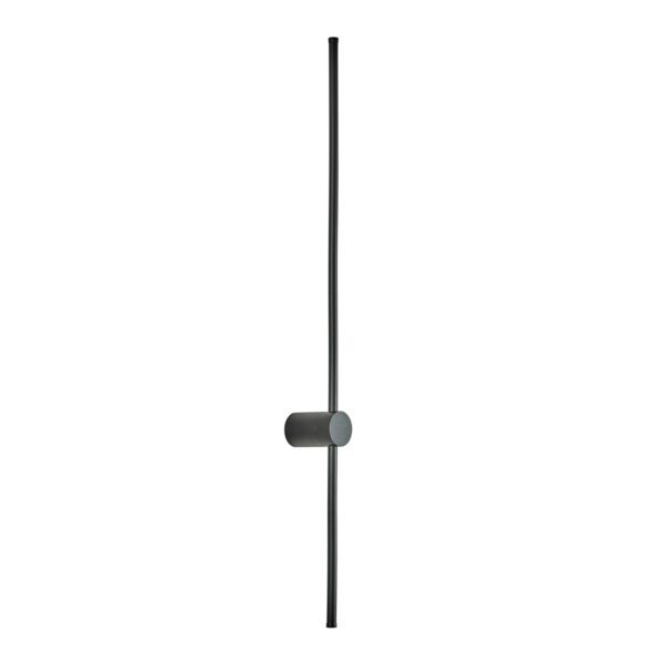 10W LED sieninis šviestuvas VINTO, juodas, 3000K