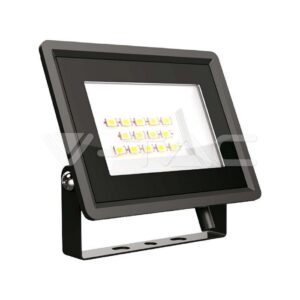 10W LED prožektorius, juodu korpusu, 4000K