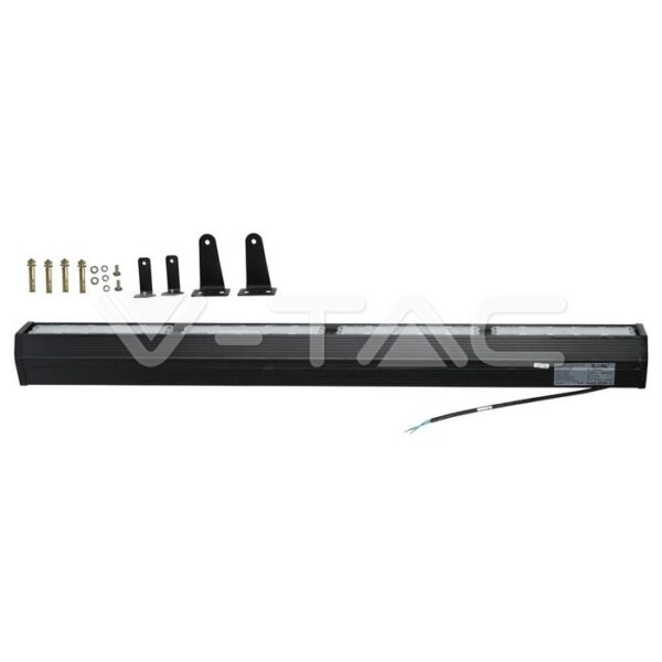 200W LED linijinis sandėlio šviestuvas, juodas, 4000K, SAMSUNG LED Chip - Image 3