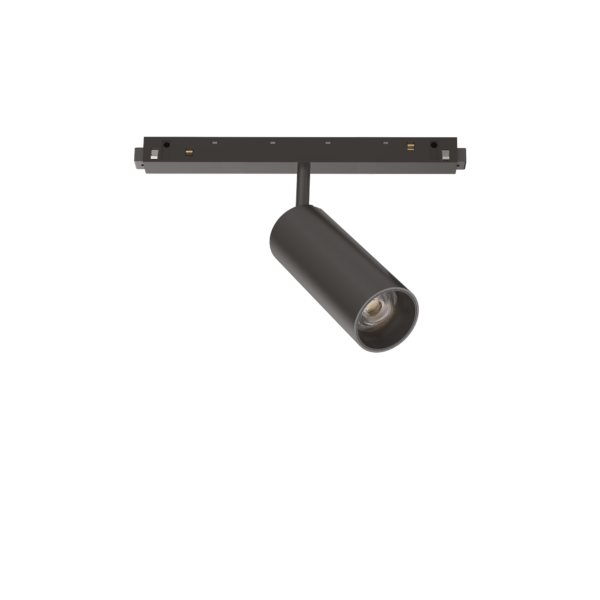 12W LED akcentinis šviestuvas į magnetines sistemas EGO, juodas, 4000K
