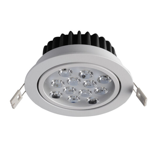 12W LED įleidžiamas šviestuvas PITCH, baltas, 3000K - Image 2