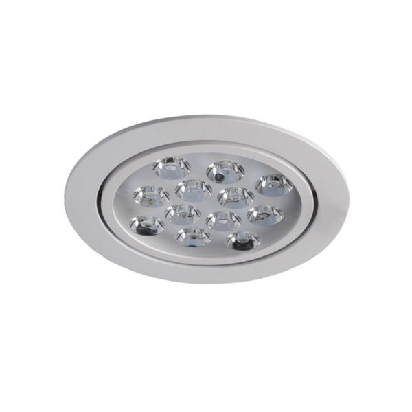 12W LED įleidžiamas šviestuvas PITCH, baltas, 3000K