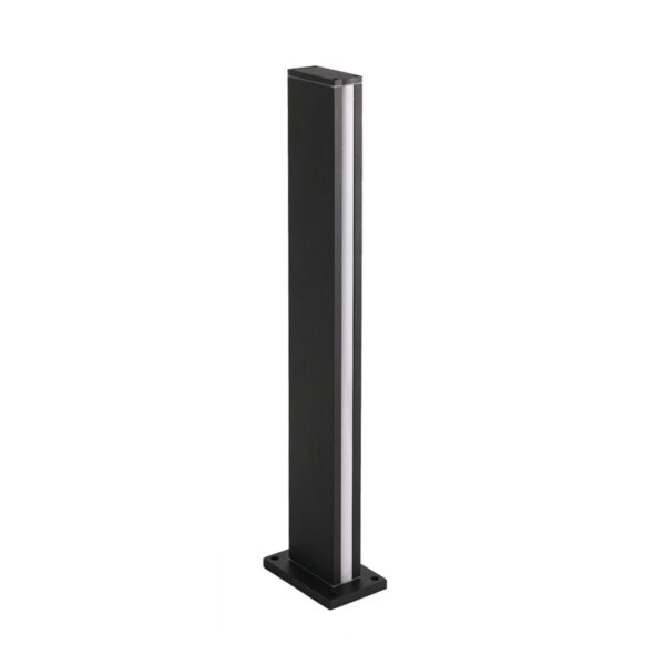 12W LED pastatomas lauko šviestuvas GRADO 4K, juodas, 4000K