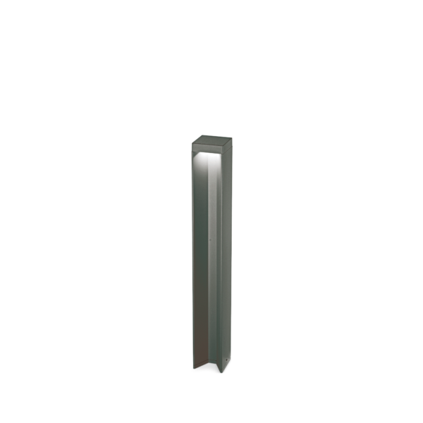 12W LED pastatomas lauko šviestuvas KURT, antracito sp., 4000K, IP54
