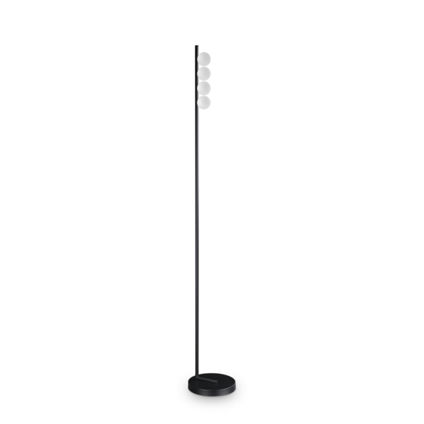12W LED pastatomas šviestuvas PING PONG, juodas, 3000K
