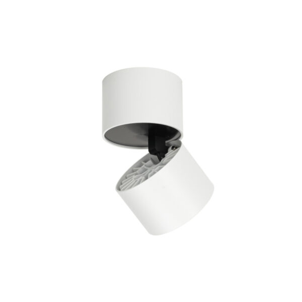 12W LED paviršinis šviestuvas HERIOS, baltos/juodos sp., 3000K - Image 6