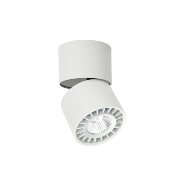 12W LED paviršinis šviestuvas HERIOS, baltos/juodos sp., 3000K - Image 3