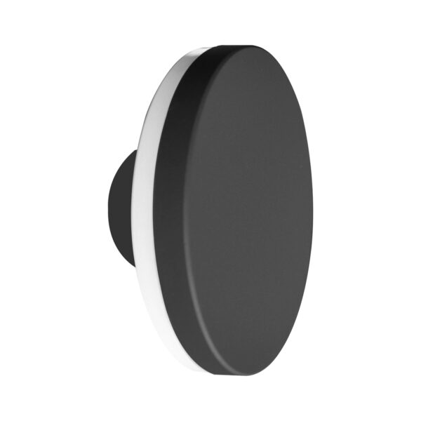 12W LED sieninis fasado šviestuvas VIANO, juodas, 4000K
