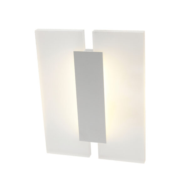 12W LED sieninis šviestuvas JACOB, baltas, 3000K