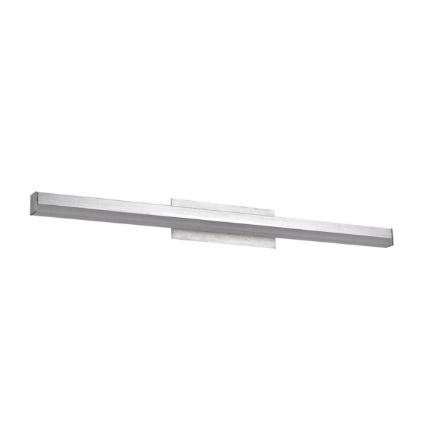12W LED sieninis veidrodžio šviestuvas DANIEL, sidabro sp., 3000K
