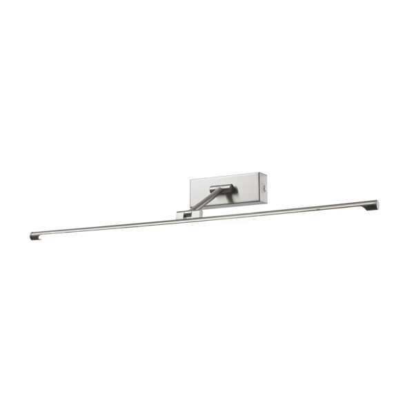 12W LED veidrodžio/paveikslų šviestuvas GARRIX, nikelio sp., 3000K