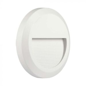 2W LED sieninis lauko šviestuvas, baltas, 3000K, IP65