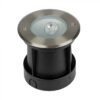 8W LED įleidžiamas į žemę šviestuvas, juodu korpusu, 4000K, IP67