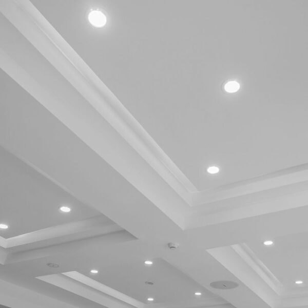 40W LED įleidžiamas šviestuvas, baltas, 6500K - Image 2