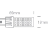 7W SMD LED lemputė, G9, 4000K - Image 2