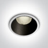 12W COB LED įleidžiamas šviestuvas, baltu korpusu, 3000K - Image 2