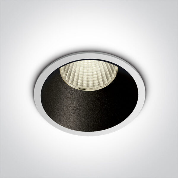 12W COB LED įleidžiamas šviestuvas, baltu korpusu, 3000K - Image 2