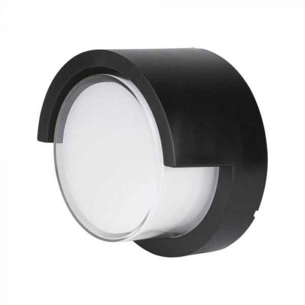 12W LED sieninis šviestuvas, juodas, 4000K, IP65