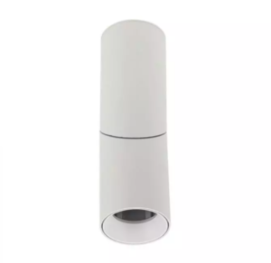 Paviršinis šviestuvas V-TAC, GU10, baltas, aukštis 20cm
