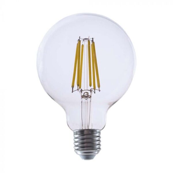 4W LED filamentinė lemputė, E27, G95, 4000K