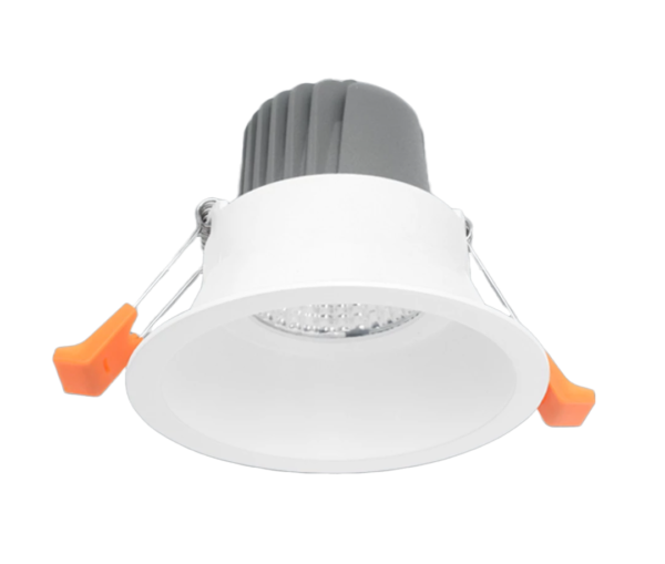 12,8W LED įleidžiamas šviestuvas BERYL NEW LED O-1, juodas, 4000K, IP44 - Image 2