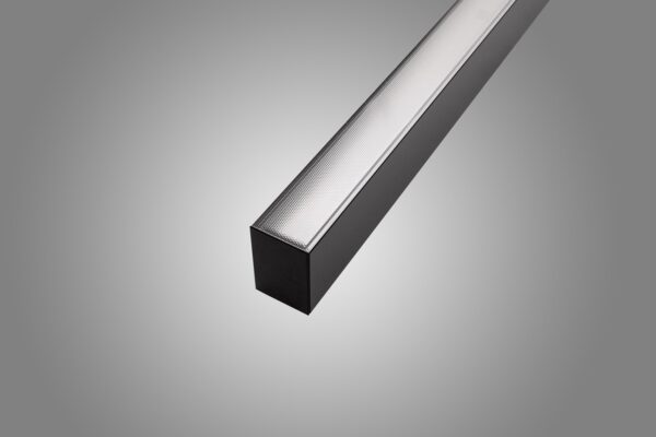 21,5W pakabinamas linijinis šviestuvas X-LINE SLIM L-DOWN LED COMPACT, juodu korpusu, 3000K, IP40, DALI - Image 3
