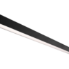 13W linijinis paviršinis šviestuvas X-LINE SLIM L-DOWN LED COMPACT, juodas, 3000K, IP40, DALI