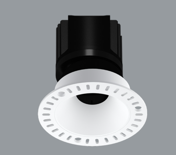10W LED įleidžiamas/užglaistomas šviestuvas MEXA, juodas, 3000K - Image 4