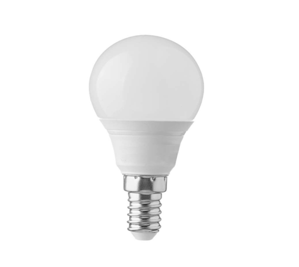 6,5W LED lemputė, E14, P45, 4000K