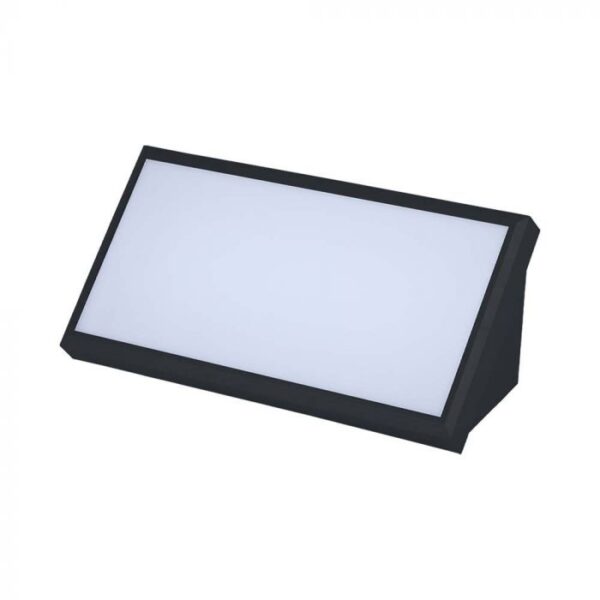 20W LED sieninis lauko šviestuvas, juodas, 4000K