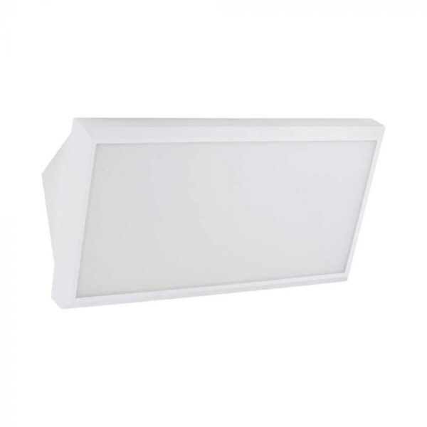 20W LED sieninis lauko šviestuvas, baltas, 4000K - Image 2